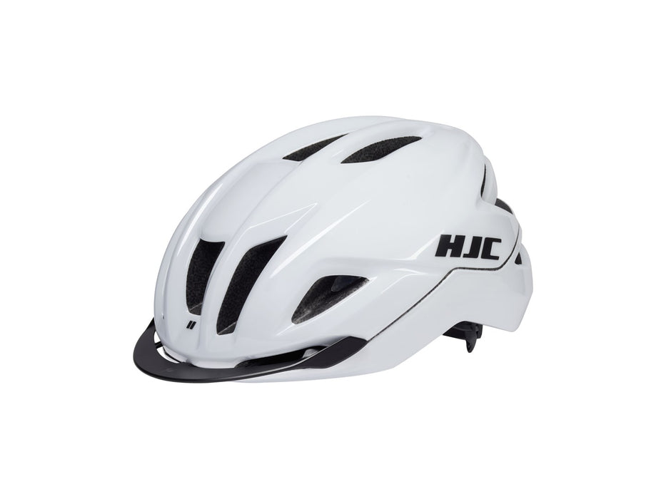 HJC CROSSER White Cycling Helmet, WHITE, Size L