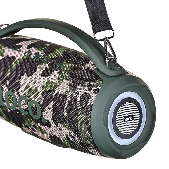 Portable Bluetooth Speakers Hoco HA4 camouflage green