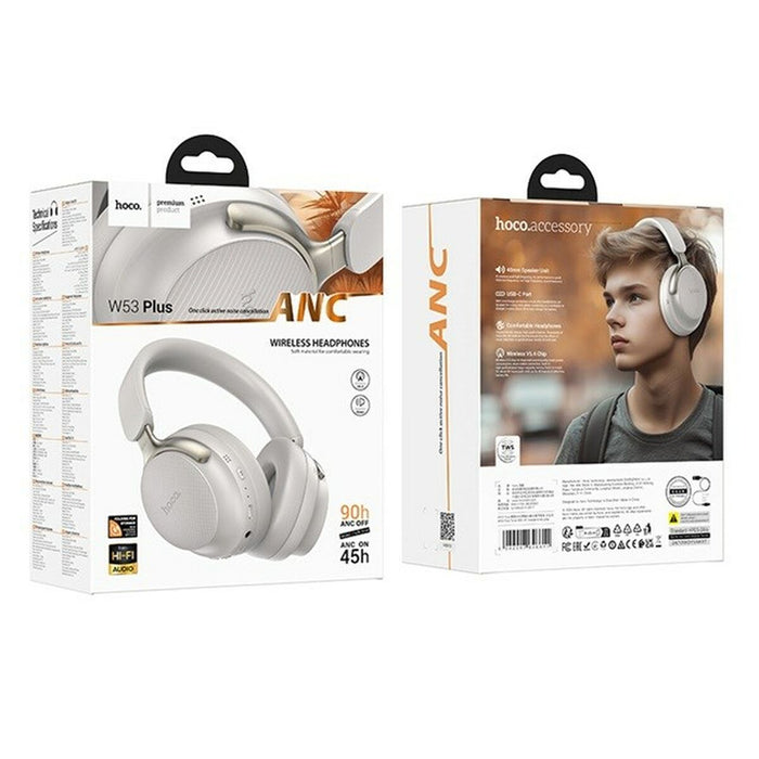 Wireless Headphones Hoco W53 Plus Tone Grey