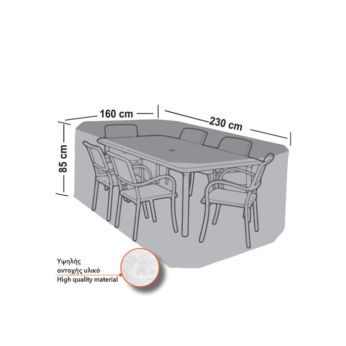 COVER K-T RECTANGULAR 230/160/85