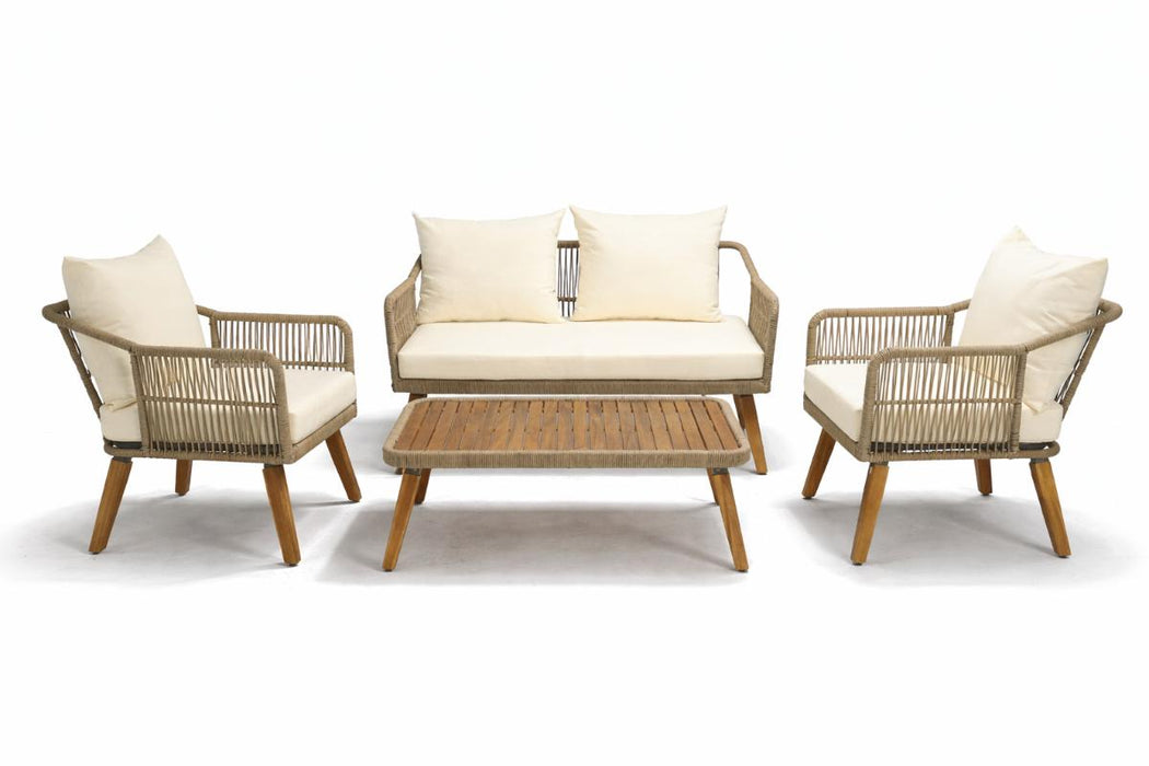 KNIT SET MALTA SOFA AND 2 CHAIRS