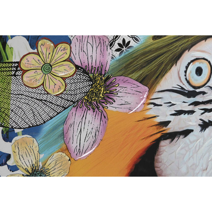 Canvas Home ESPRIT Fir polystyrene Canvas 82 x 4,5 x 82 cm 80 x 3,5 x 80 cm