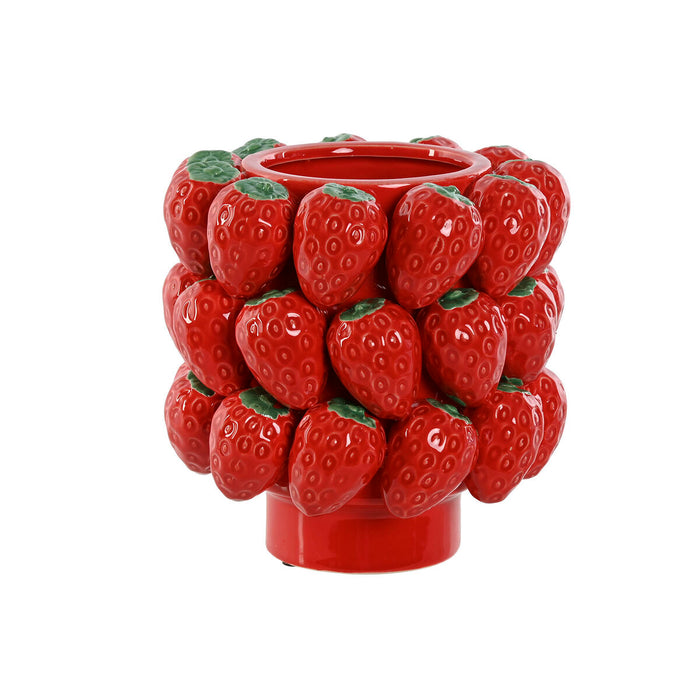 Centerpiece Home ESPRIT Red Ceramic Stoneware 20 x 20 x 21 cm