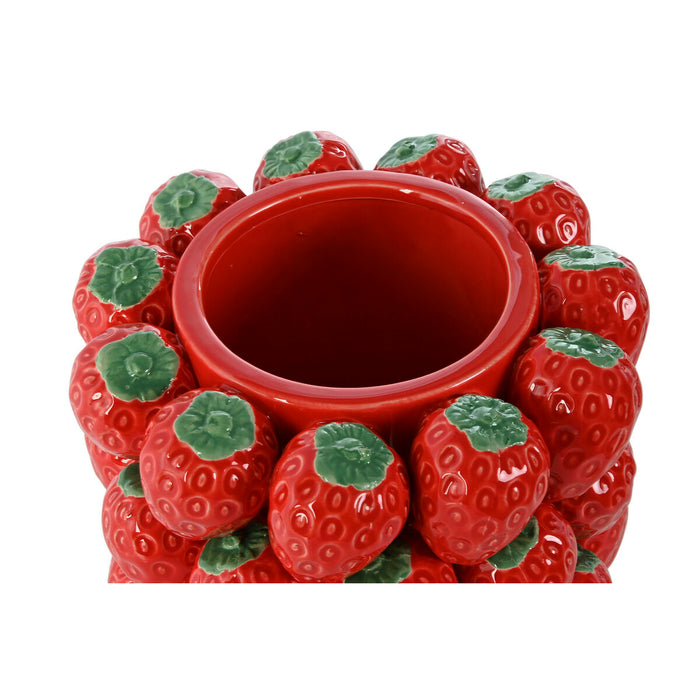 Centerpiece Home ESPRIT Red Ceramic Stoneware 20 x 20 x 21 cm
