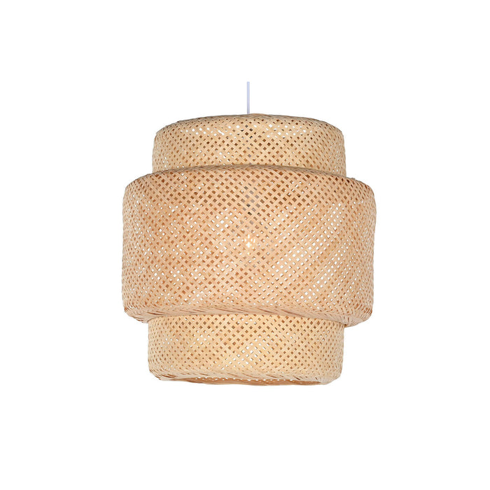 Ceiling Light Home ESPRIT Light brown Bamboo 50 x 50 x 55 cm