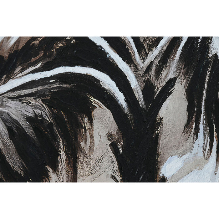 Canvas Home ESPRIT Brown Beige Golden Palms Tropical (2 Units)