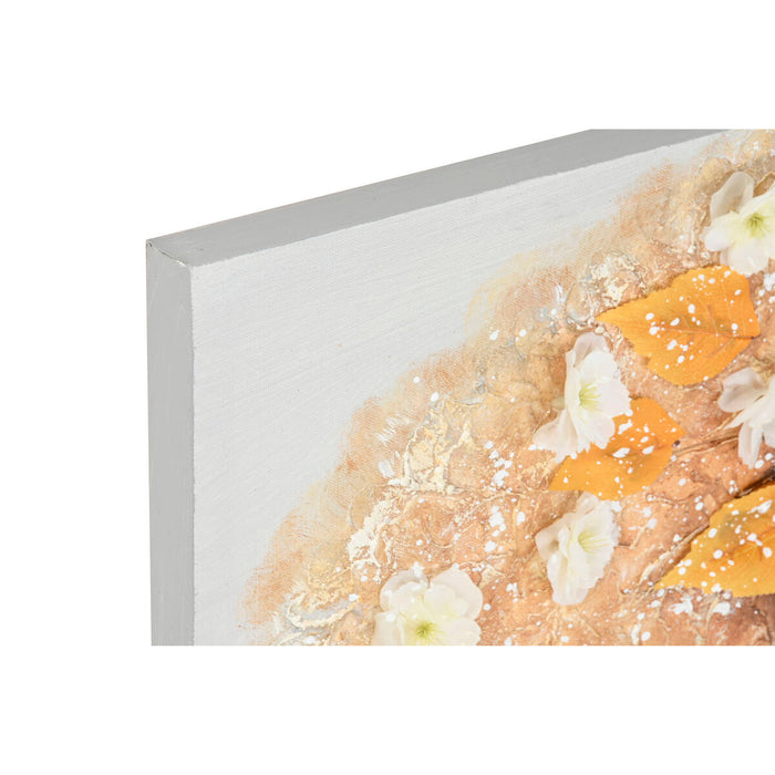 Canvas Home ESPRIT Canvas MDF Wood 90 x 3 x 30 cm