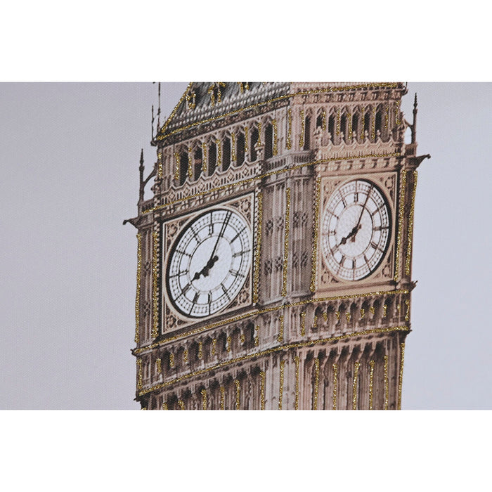 Canvas Home ESPRIT Canvas Glitter 150 x 3 x 100 cm