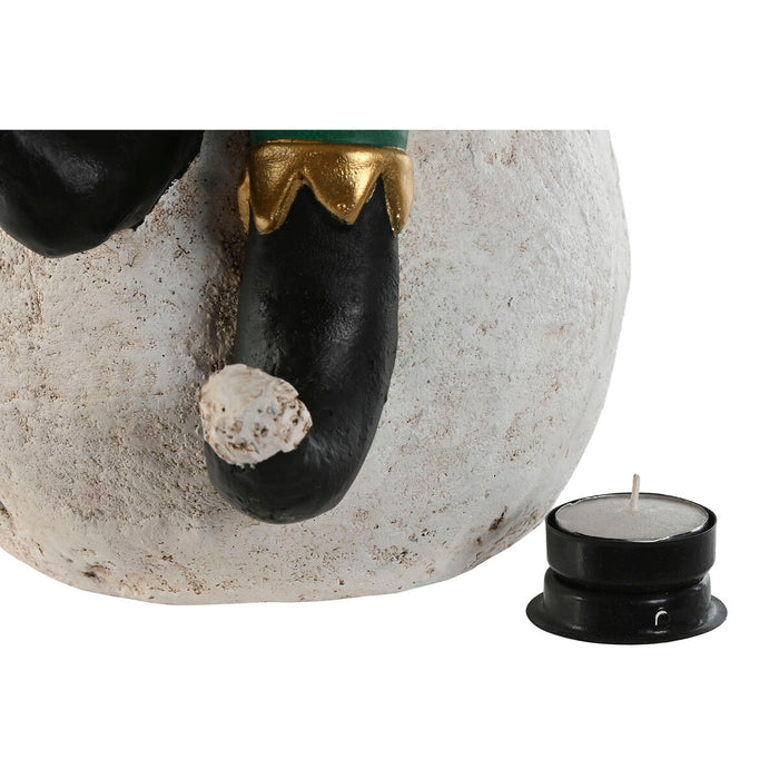 Christmas bauble Home ESPRIT White Black Red Green Elf 26 x 26 x 42 cm