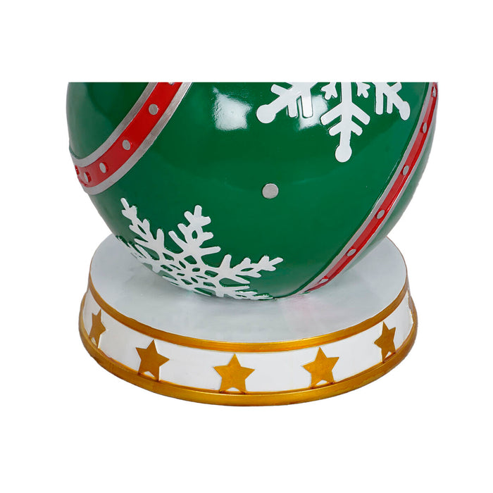 Christmas bauble Home ESPRIT Red Green 35 x 35 x 108,5 cm