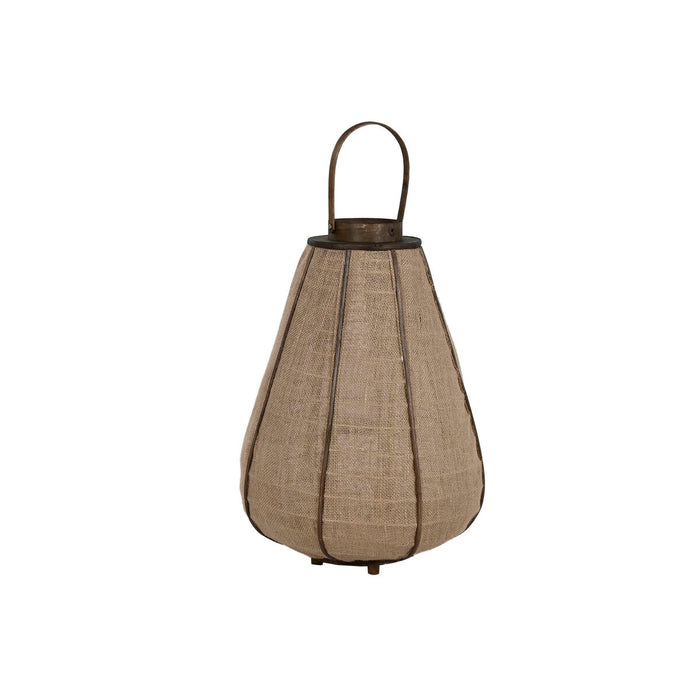 Candleholder Home ESPRIT Natural Jute Bamboo 41,5 x 41,5 x 57 cm
