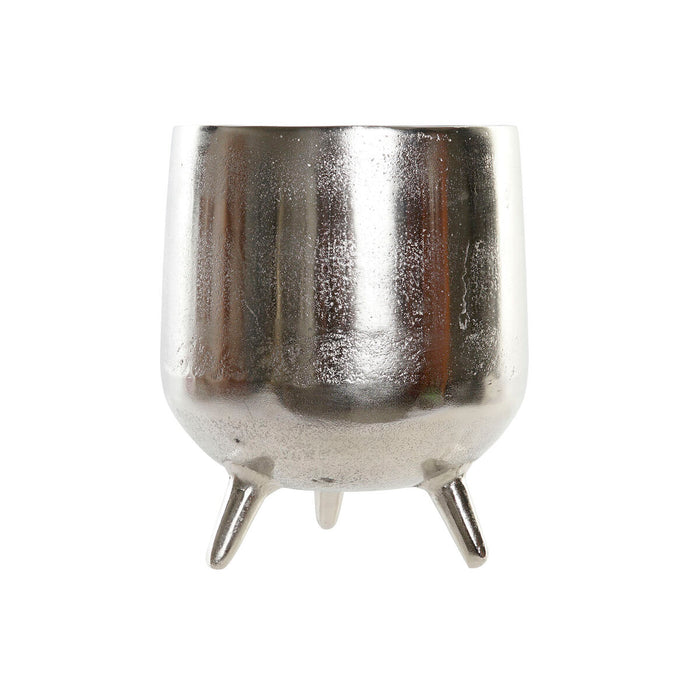 Centerpiece Home ESPRIT Silver Aluminium 21 x 21 x 25 cm