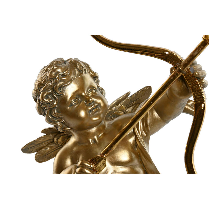 Desk lamp Home ESPRIT Golden Resin 220 V 31,5 X 22 X 47 cm