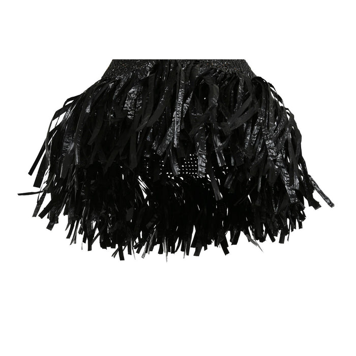 Lamp Shade Home ESPRIT Black Raffia 60 x 60 x 80 cm