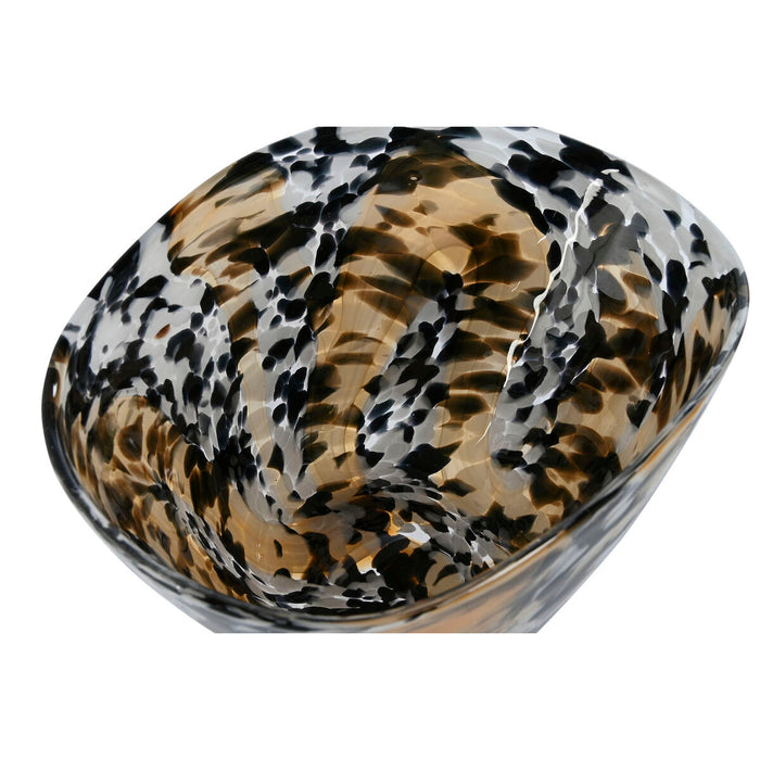 Centerpiece Home ESPRIT Black Cream Crystal 29 x 20 x 15,5 cm