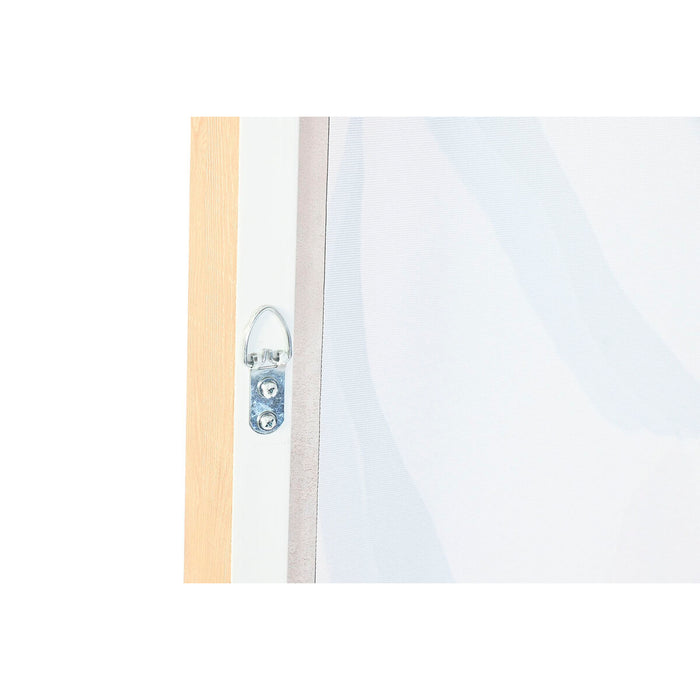 Canvas Home ESPRIT Green Pink Flowers Modern (2 Units)