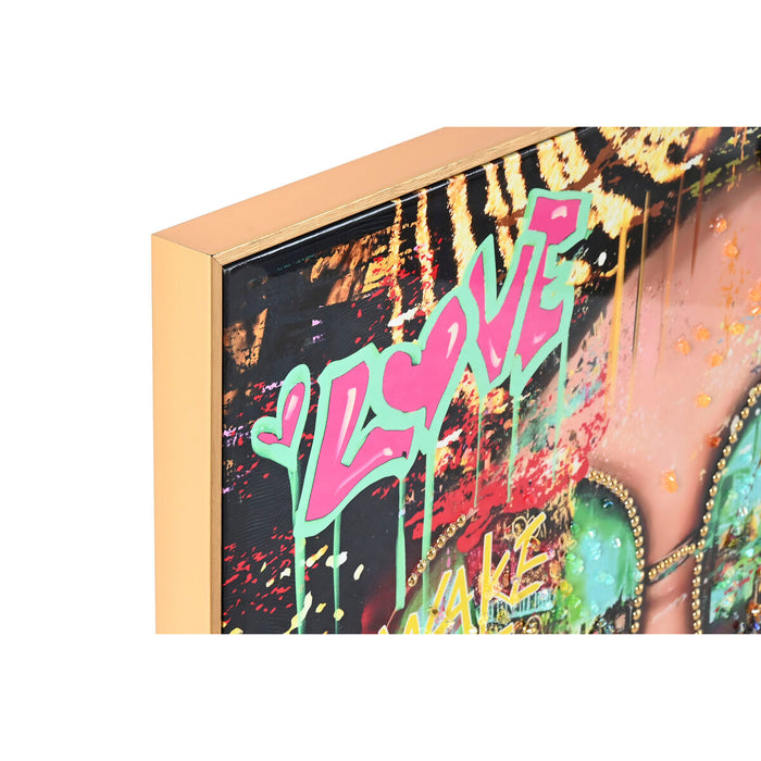 Canvas Home ESPRIT polystyrene Canvas 82 x 4 x 82 cm