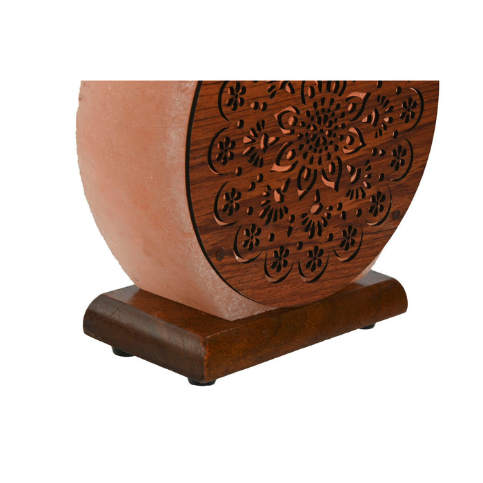 Desk lamp Home ESPRIT Brown Pink 15 W 220 V