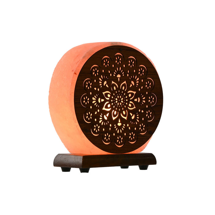 Desk lamp Home ESPRIT Brown Pink 15 W 220 V