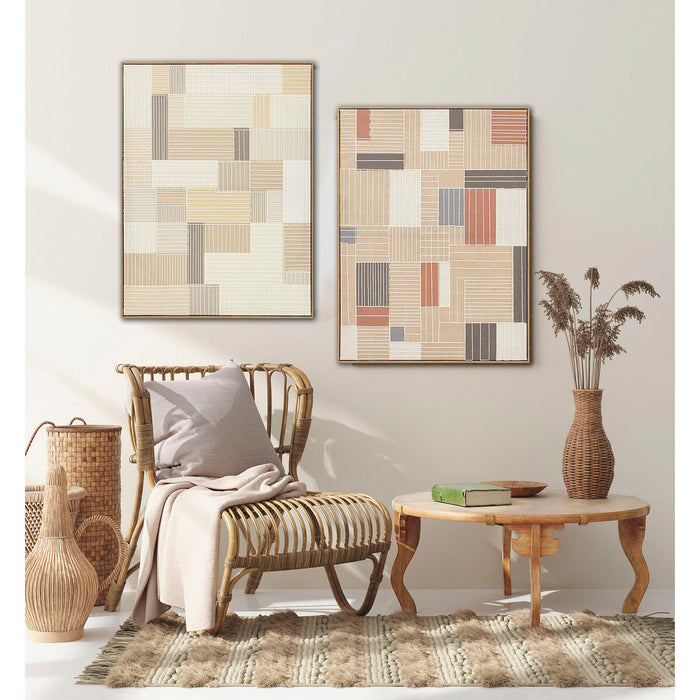 Canvas Home ESPRIT polystyrene Canvas 60 x 3 x 80 cm