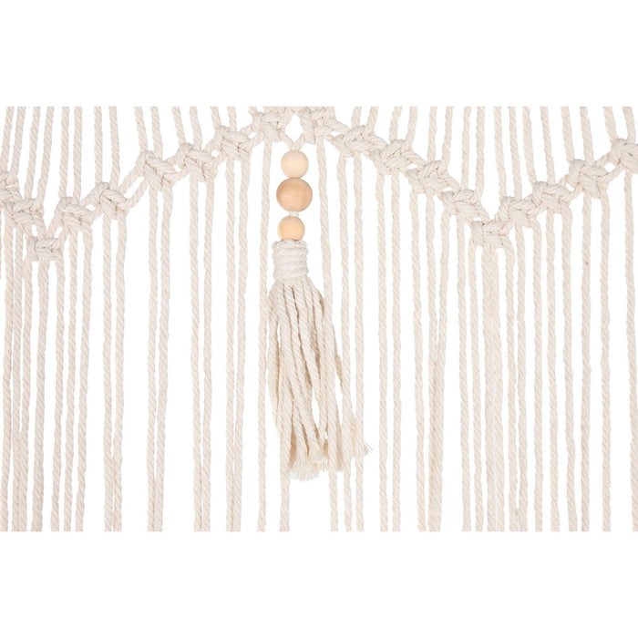 Hanging decoration Home ESPRIT White Natural 110 x 5 x 180 cm
