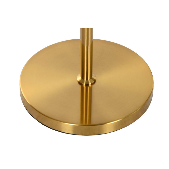 Floor Lamp Home ESPRIT White Golden 220 V 43 x 43 x 170 cm