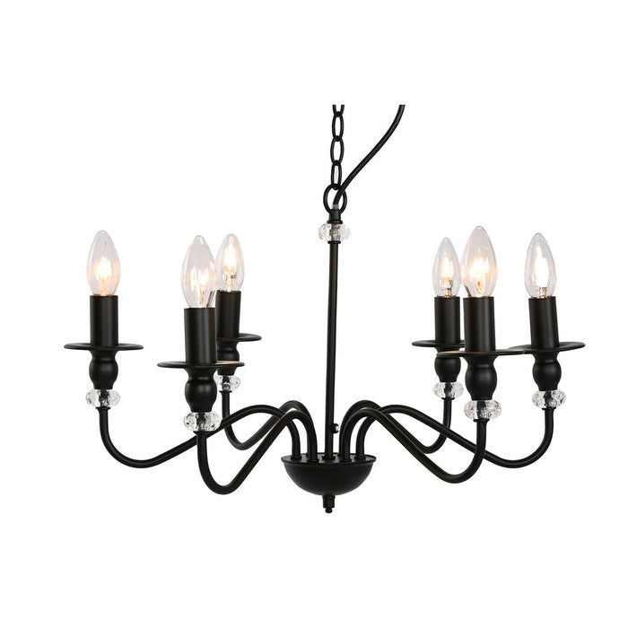 Ceiling Light Home ESPRIT Black Metal 25 W 54 x 54 x 46 cm