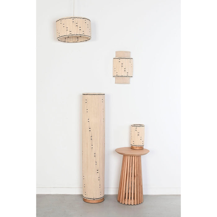 Ceiling Light Home ESPRIT Black Jute 50 W 39 x 39 x 21 cm