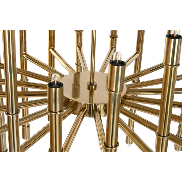 Ceiling Light Home ESPRIT Golden Metal Steel 74 x 74 x 138 cm