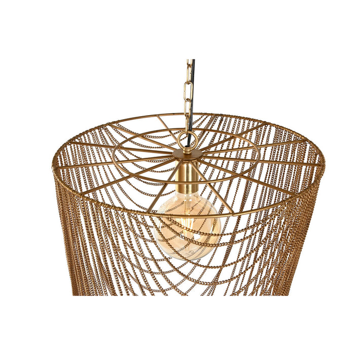 Ceiling Light Home ESPRIT Golden Iron 46 x 46 x 98 cm