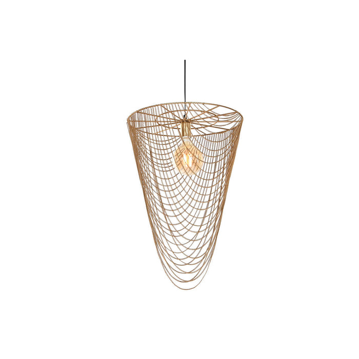 Ceiling Light Home ESPRIT Golden Iron 46 x 46 x 69 cm