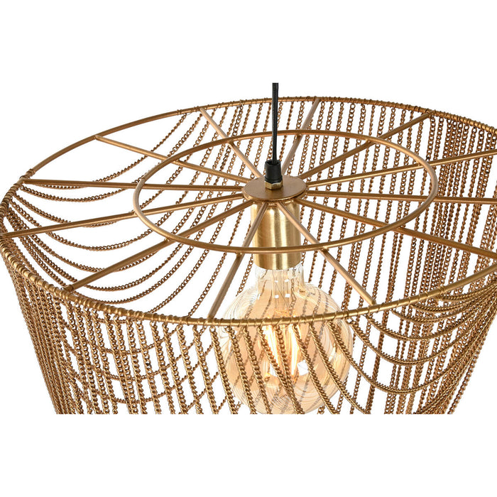 Ceiling Light Home ESPRIT Golden Iron 46 x 46 x 69 cm