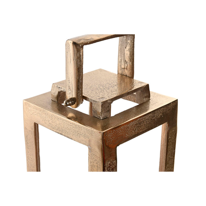 Lantern Home ESPRIT Golden Aluminium Crystal Modern 15 x 15 x 59 cm