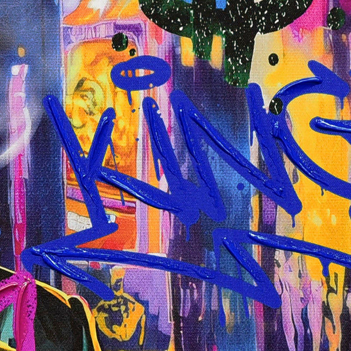 LED Picture Home ESPRIT polystyrene Canvas 83 x 3,7 x 83 cm