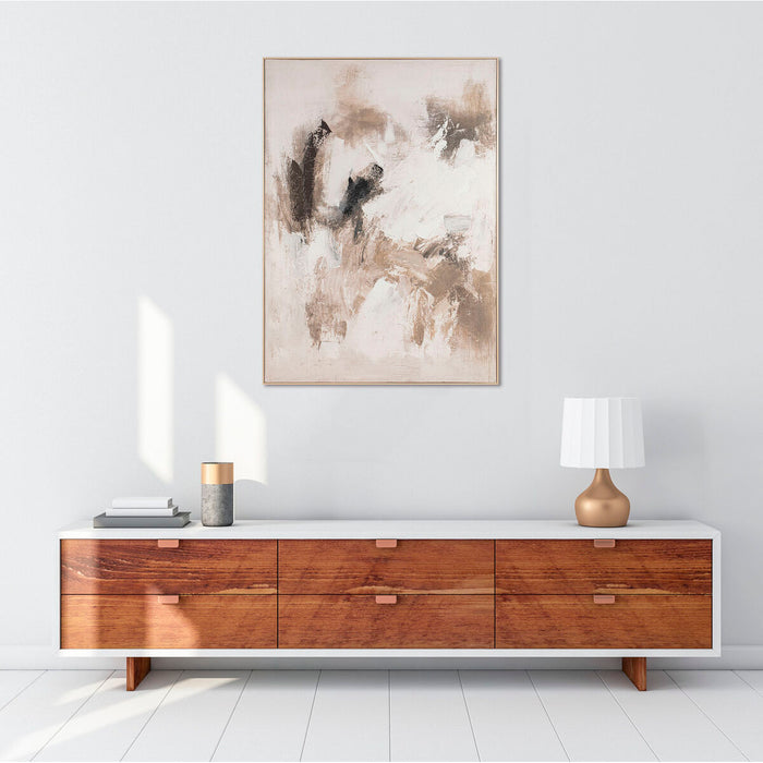 Canvas Home ESPRIT Pinewood Canvas 130 x 5 x 180 cm