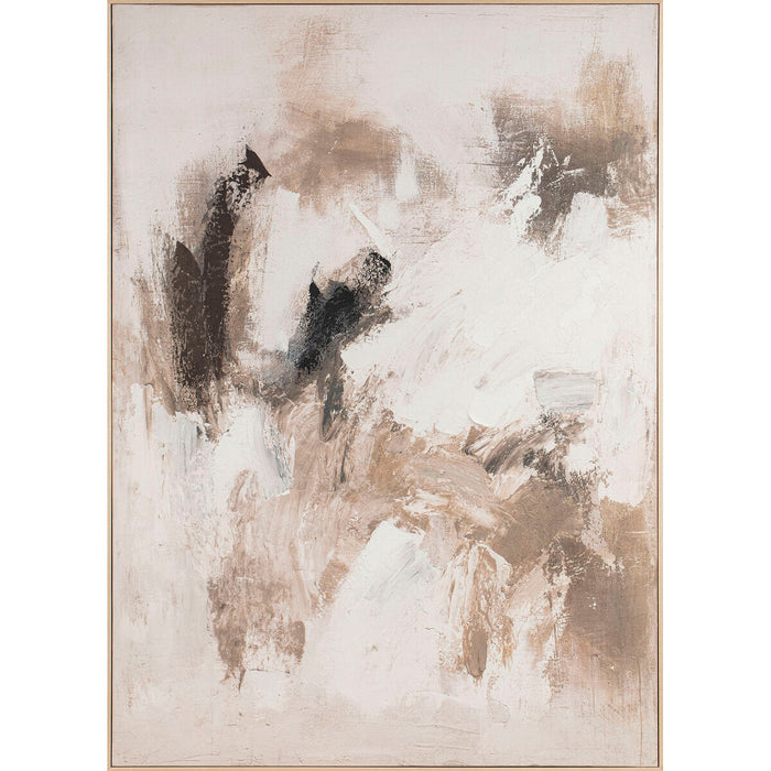 Canvas Home ESPRIT Pinewood Canvas 130 x 5 x 180 cm