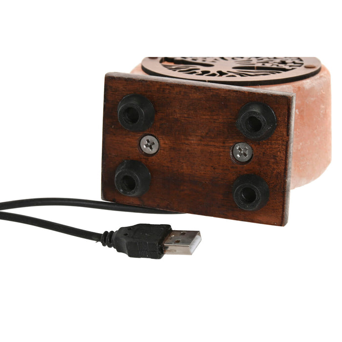 Desk lamp Home ESPRIT Brown Pink