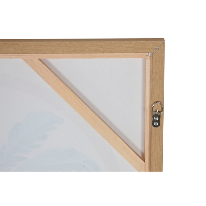 Canvas Home ESPRIT Green Beige Palms Colonial 75 x 4 x 100 cm (2 Units)