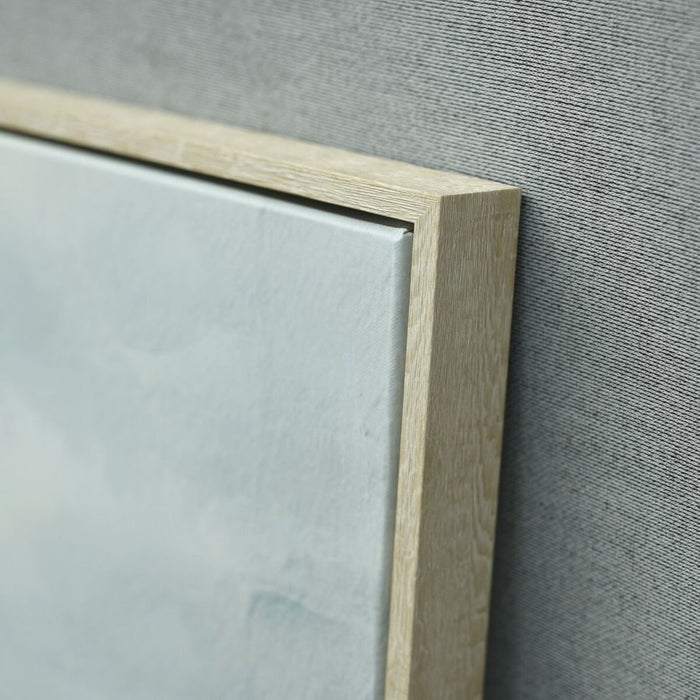 Canvas Home ESPRIT Blue White Mediterranean Seagull 140 x 3,7 x 70 cm (2 Units)