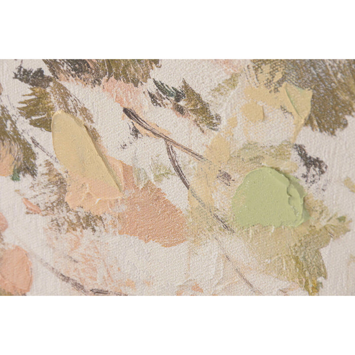 Canvas Home ESPRIT White Green City Cottage 60 x 3,5 x 90 cm (2 Units)