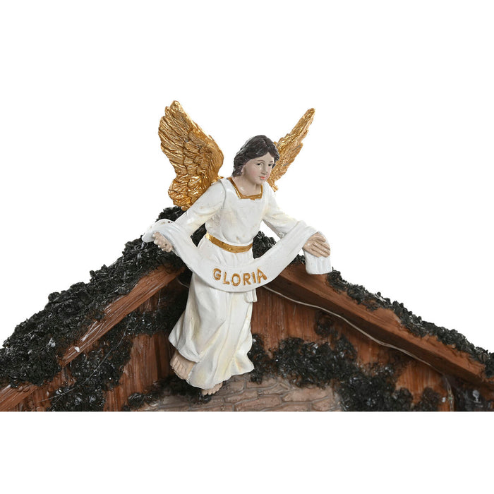 Christmas nativity set Home ESPRIT Multicolour Resin