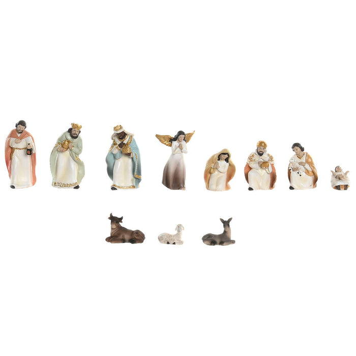 Christmas nativity set Home ESPRIT Multicolour Resin