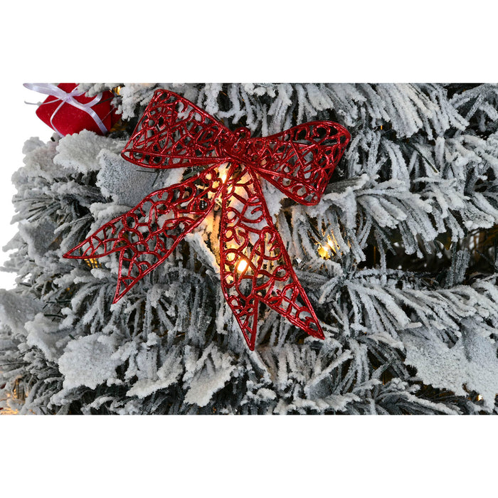 Christmas Tree Home ESPRIT White Red PVC Snowfall