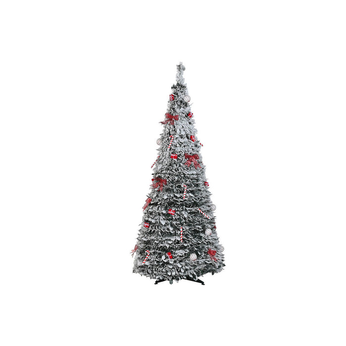 Christmas Tree Home ESPRIT White Red PVC Snowfall