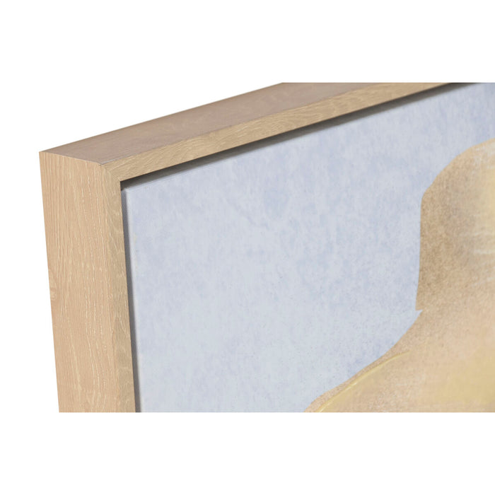 Canvas Home ESPRIT Blue White Mediterranean (2 Units)