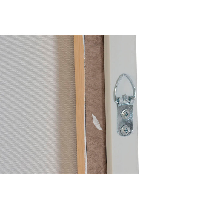 Canvas Home ESPRIT White Beige Abstract Urban (2 Units)