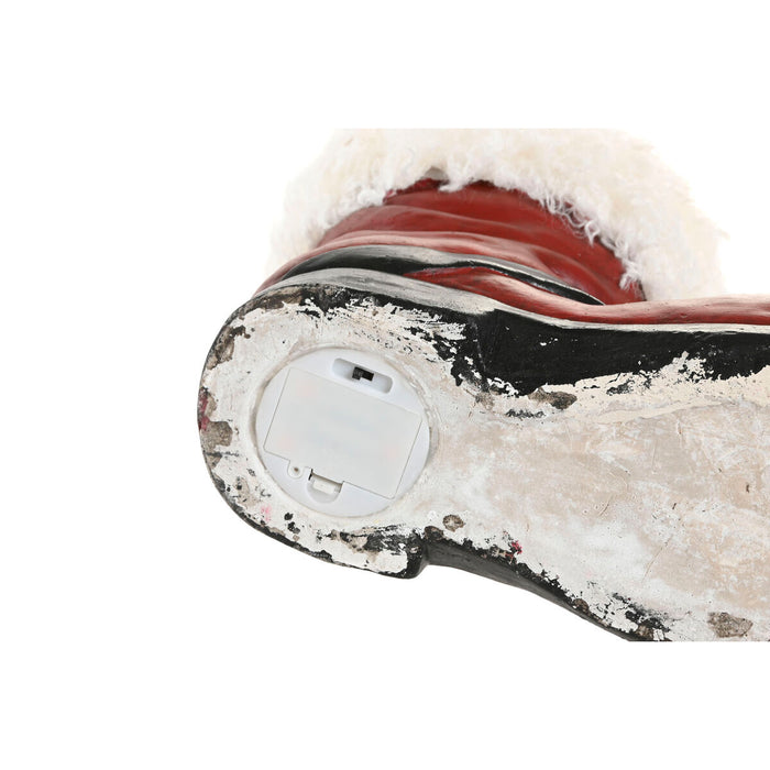 Christmas bauble Home ESPRIT White Red Green Golden Boot 29 X 16,5 X 33,5 CM