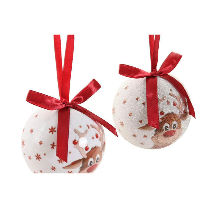 Christmas Bauble Home ESPRIT Multicolour PVC (14 Pieces)