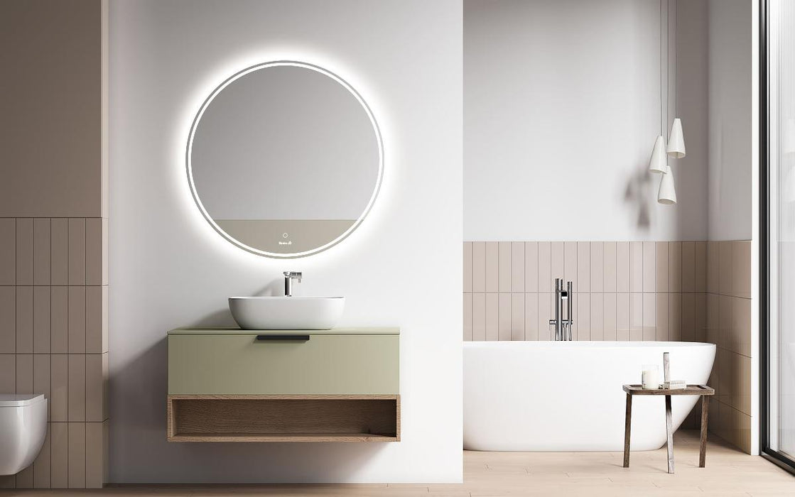 MIRROR WITH LED LIGHTING 2942 80 CM