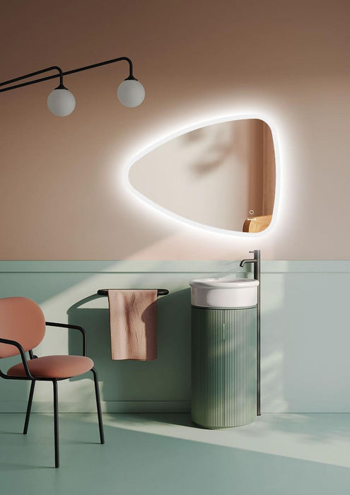 MIRROR WITH LED LIGHTING 2985 55X70